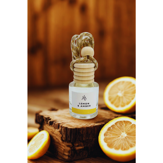 Lemon & Amber Car Diffuser