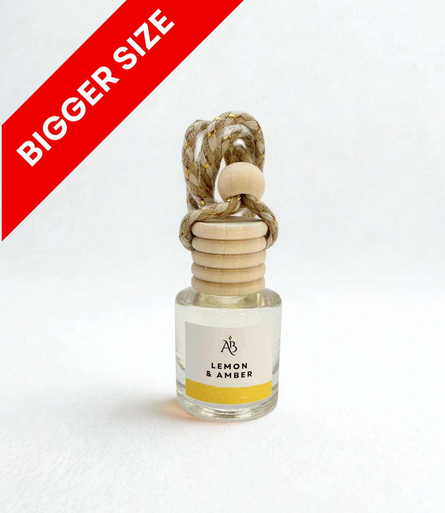Lemon & Amber Car Diffuser – 8ml
