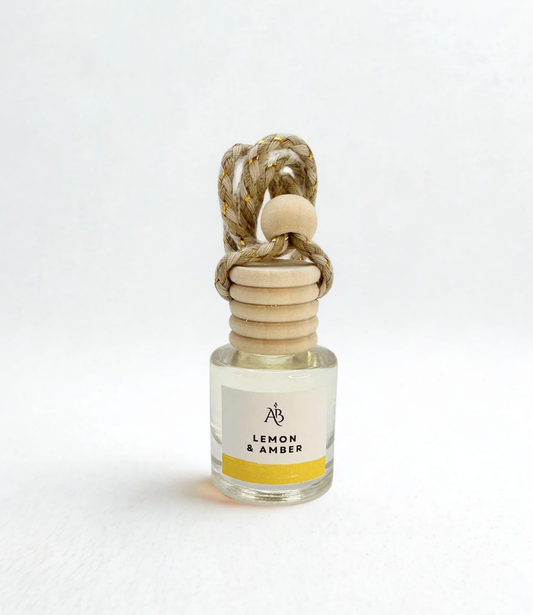 Lemon & Amber Car Diffuser