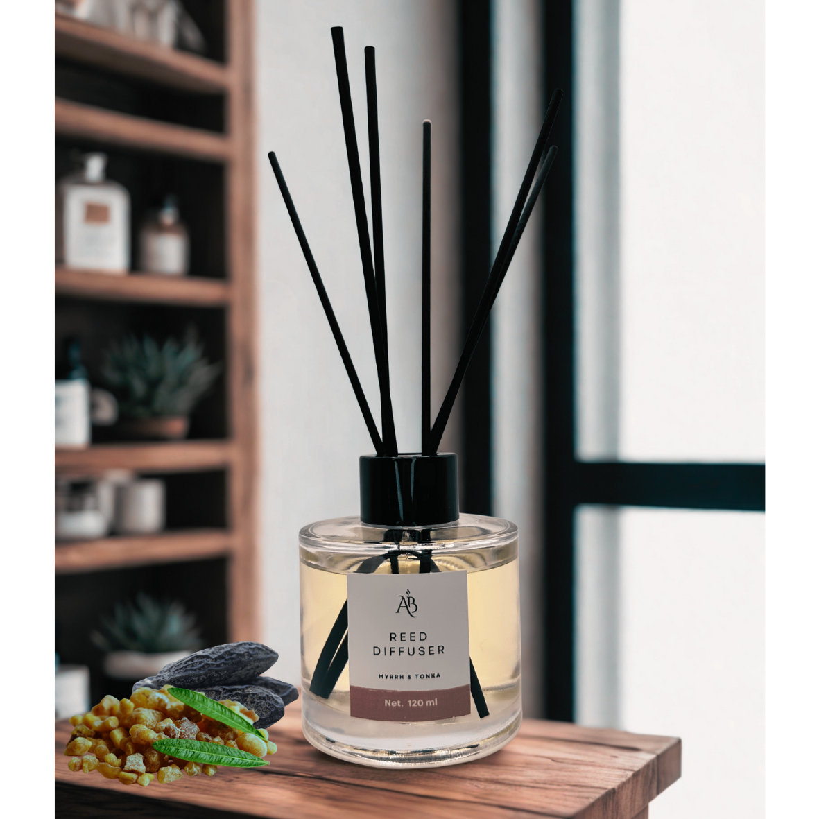 Myrrh & Tonka Reed Diffuser - 120ml