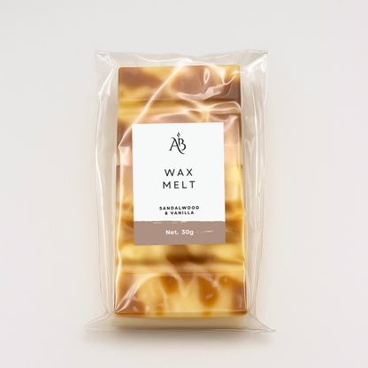 Sandalwood & Vanilla Wax Melt - 30g